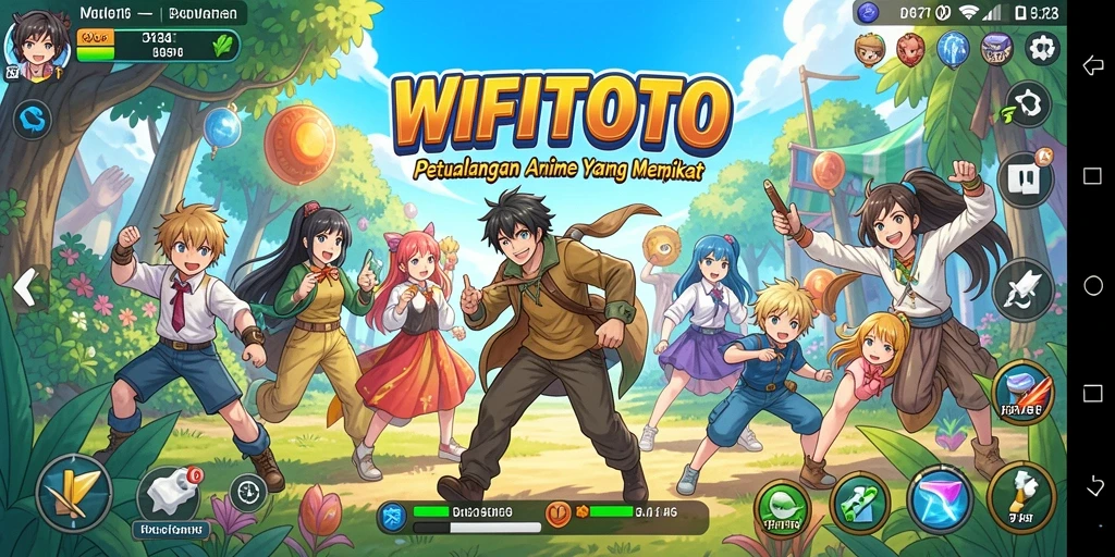 Gameplay seru dan karakter Anime yang menawan di WIFITOTO.